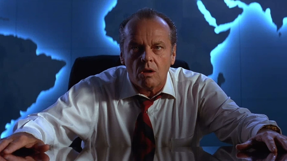 Jack Nicholson en Mars Attacks!