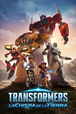 poster for the season 1 of Transformers: La Chispa de la Tierra