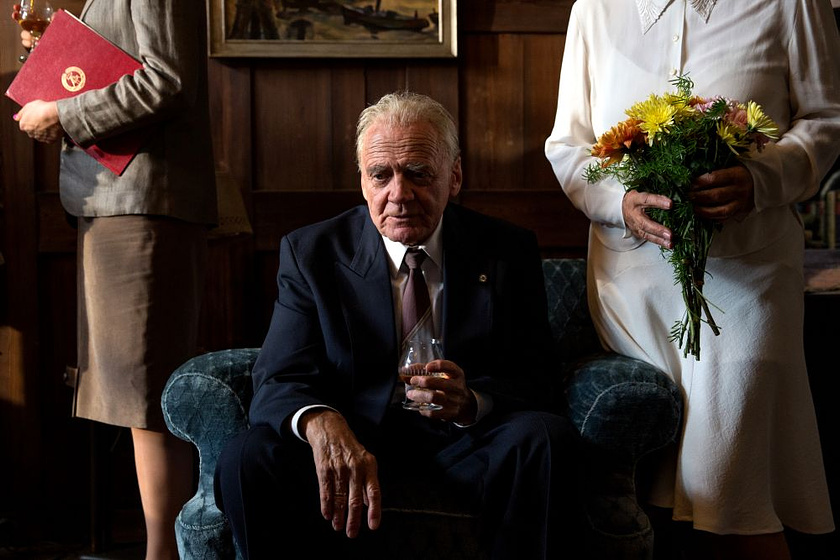 Bruno Ganz en En Tiempos de Luz menguante