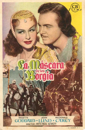 Poster de La Máscara de los Borgia