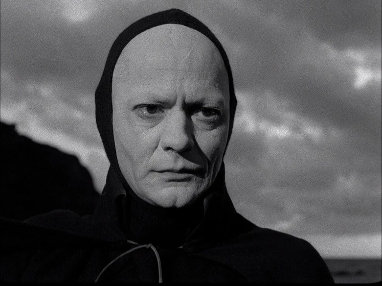 Bengt Ekerot en El Séptimo Sello