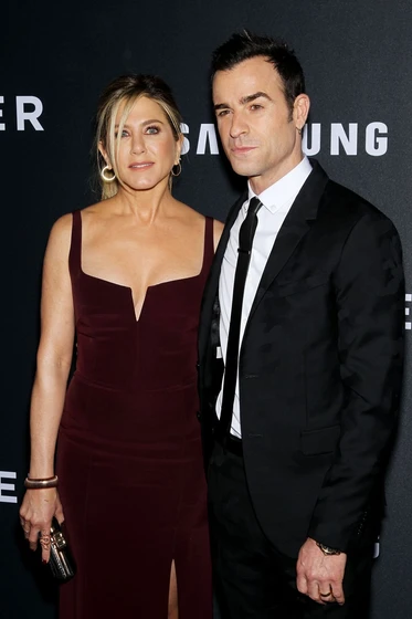 Justin Theroux y Jennifer Aniston en zoolander-2 (Premiere en New York. Febrero 2016)
