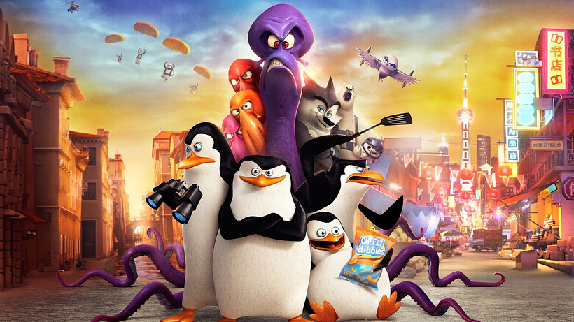 Imagen de Los Pingüinos de Madagascar. La Película