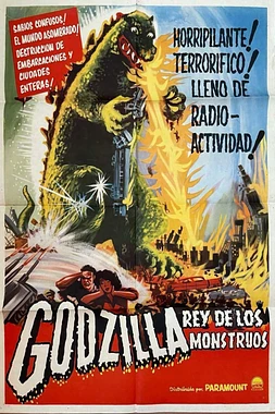 poster of movie Godzilla, King of the Monsters!