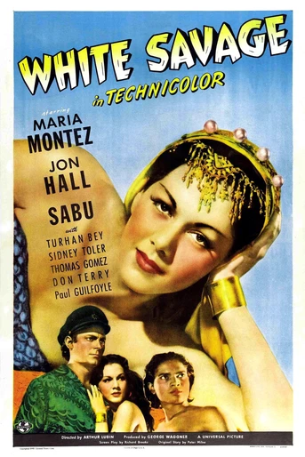 Poster de La Salvaje Blanca