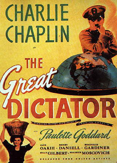 Imagen de El Gran Dictador (Cartel inglés)