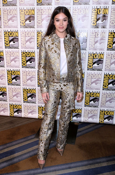 Hailee Steinfeld en Bumblebee (Comic con San Diego. Julio 2018)