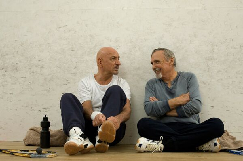 Dennis Hopper y Ben Kingsley en Elegy