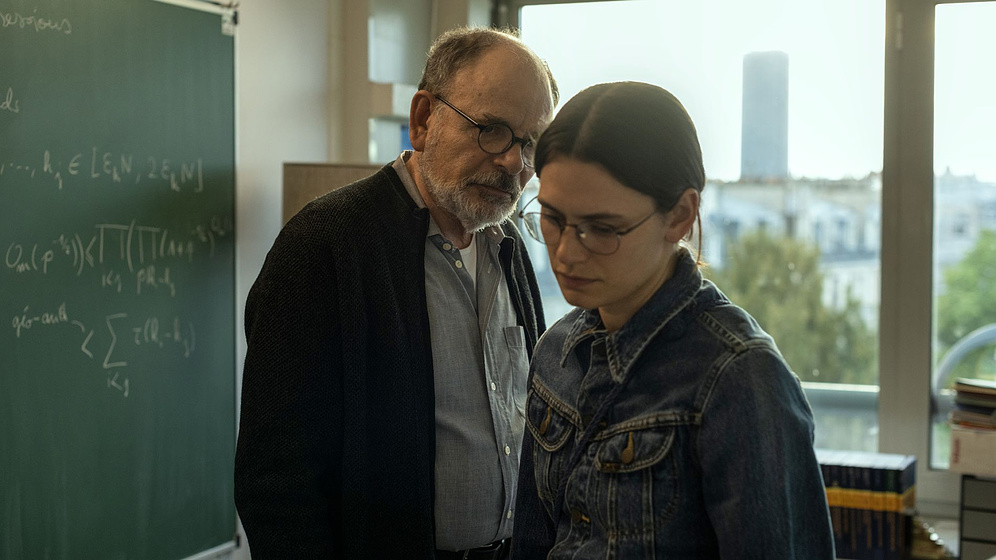 Jean-Pierre Darroussin y Ella Rumpf en El Teorema de Marguerite