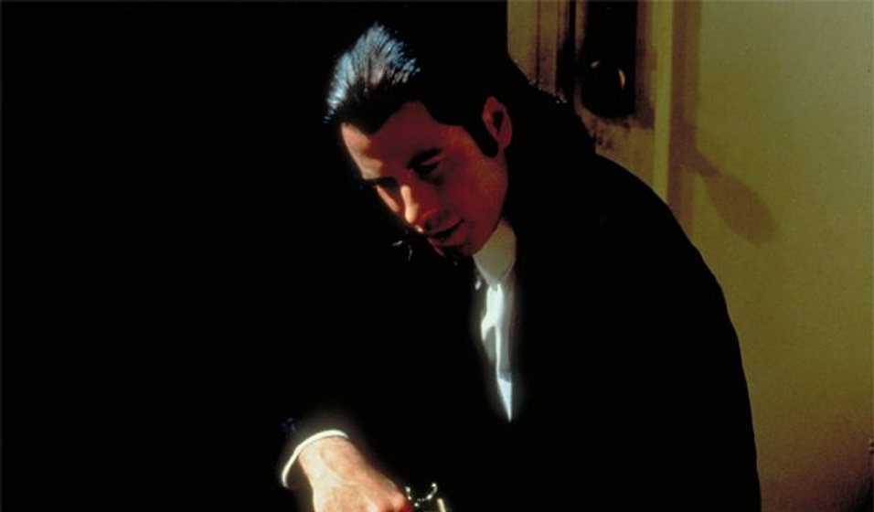 John Travolta en Pulp Fiction