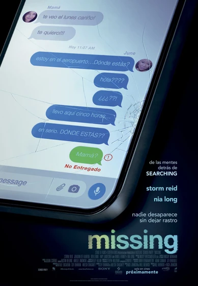 Imagen de missing (Cartel español)