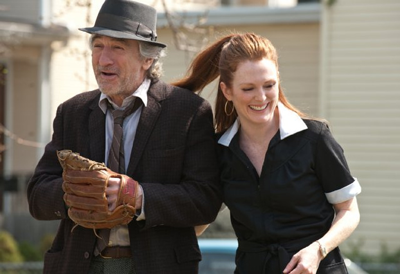 Robert De Niro y Julianne Moore en La Vida de Flynn