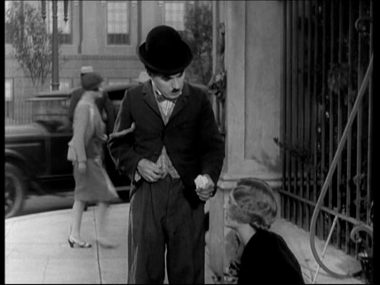 Charles Chaplin en Luces de la ciudad