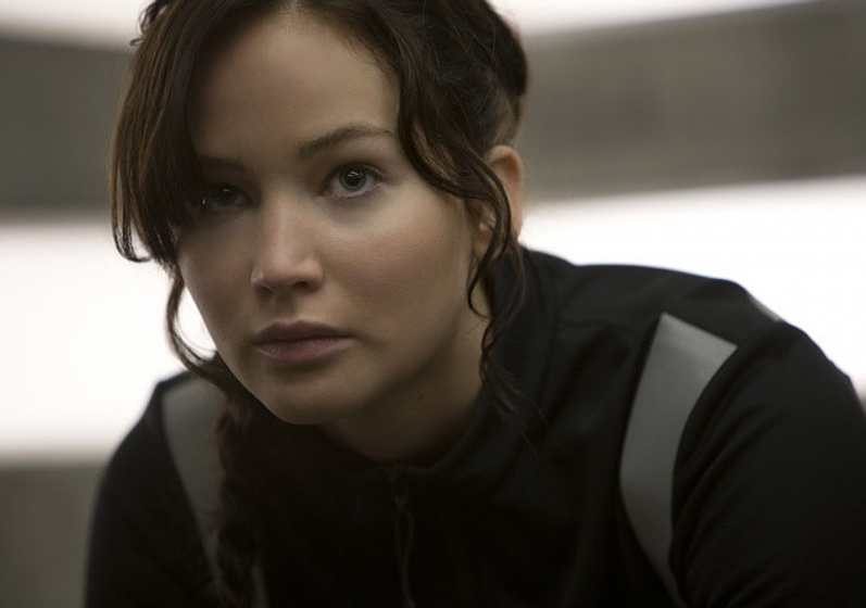 Jennifer Lawrence en Los Juegos del Hambre. En Llamas
