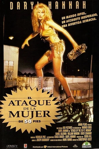 Poster de El Ataque de la mujer de 50 pies