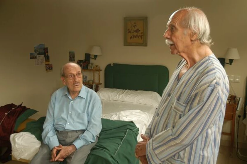 José Luis López Vázquez y Manuel Aleixandre en y-tu-quien-eres