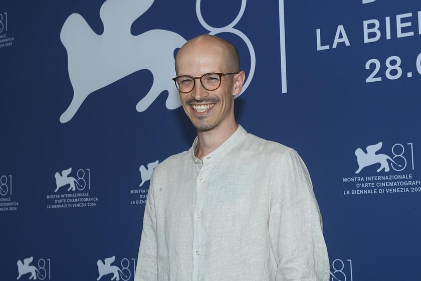 Vojtĕch Strakatý en after-party (Festival de Venezia. Septiembre 2024)