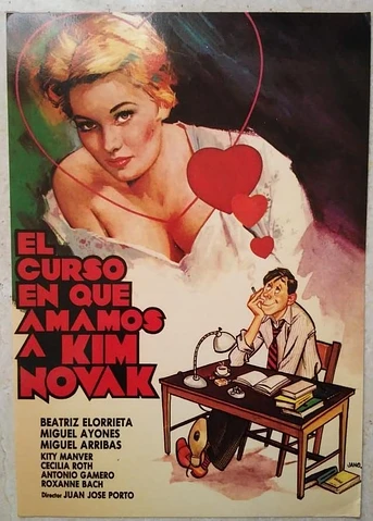 Poster de El Curso en que amamos a Kim Novak