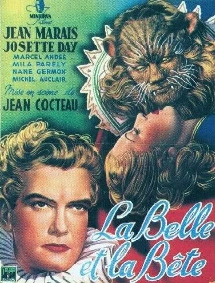 Imagen de la-bella-y-la-bestia-1946 (Cartel francés)