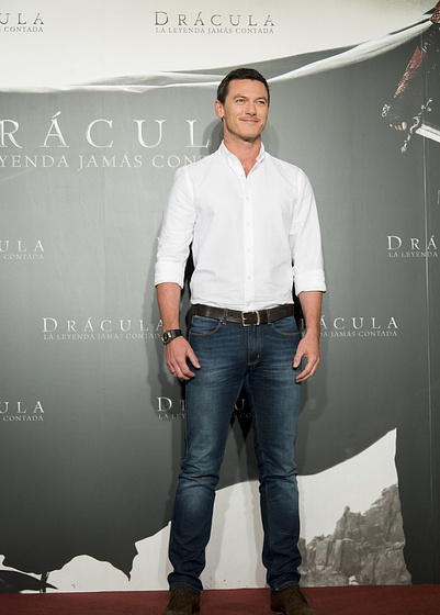 Luke Evans en Drácula: La leyenda jamás contada (Premiere en Madrid. Octubre 2014)