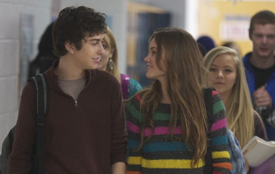Logan Lerman y Lily Collins en Un Invierno en la Playa