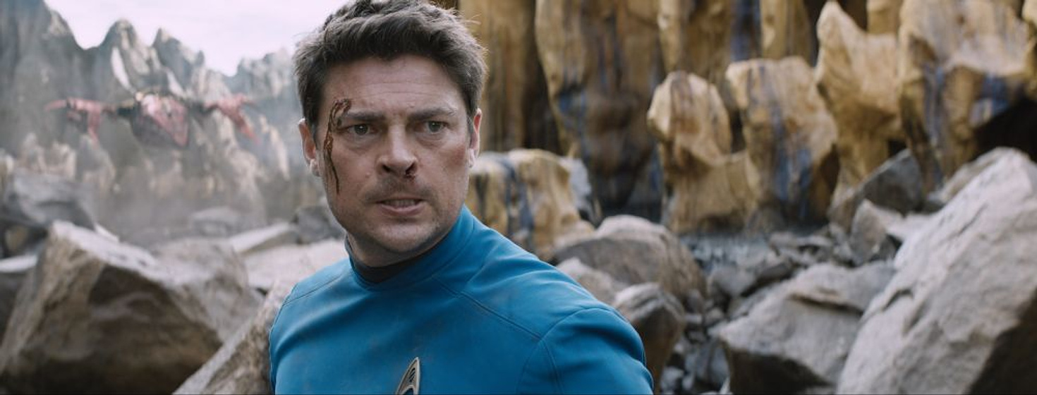 Karl Urban en Star Trek. Más allá