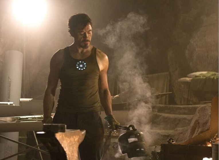 Robert Downey Jr. en Iron Man