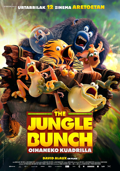 Imagen de The Jungle Bunch. La Panda de la selva (Cartel euskera)