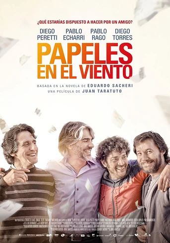Poster de Papeles en el Viento