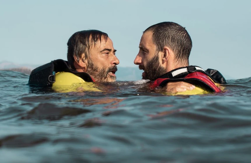 Eduard Fernández y Dani Rovira en mediterraneo-2021