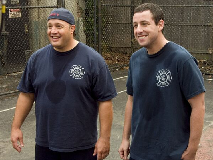 Adam Sandler y Kevin James en Os declaro marido y marido