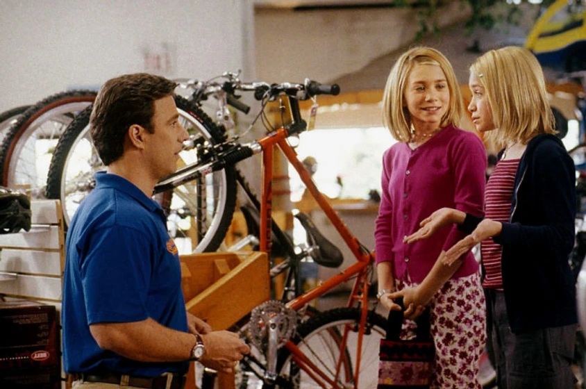 Ashley Olsen, Mary-Kate Olsen y Eric Lutes en campeonas-por-igual