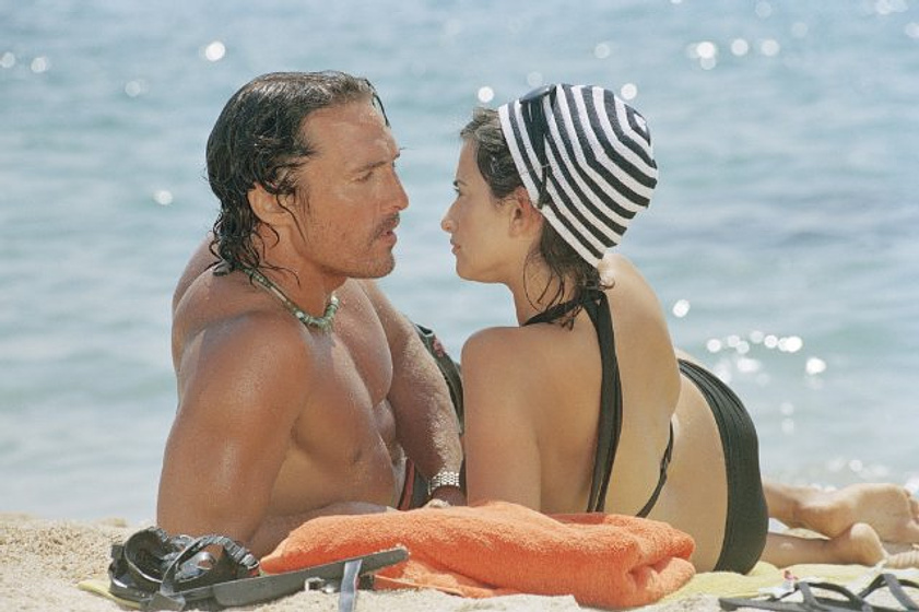 Penélope Cruz y Matthew McConaughey en Sahara