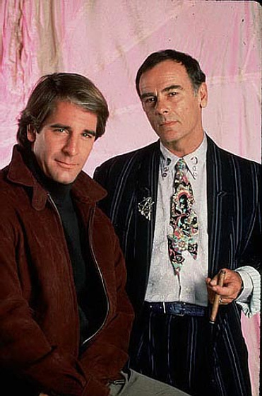 Scott Bakula y Dean Stockwell en A traves del tiempo