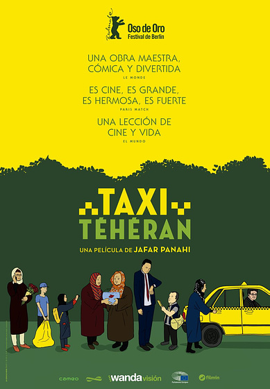 Imagen de Taxi Téhéran (Cartel español)