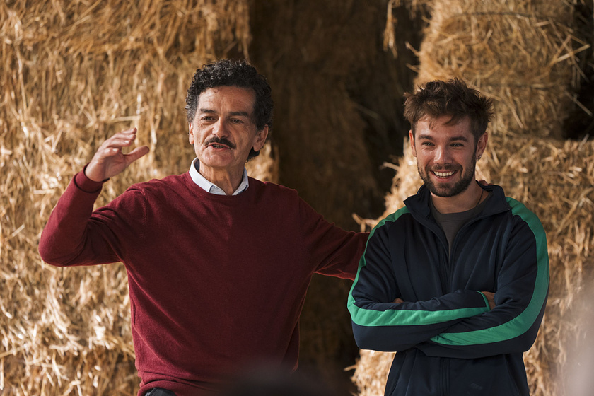 Carles Sanjaime y Carlos Cuevas en Cowgirl