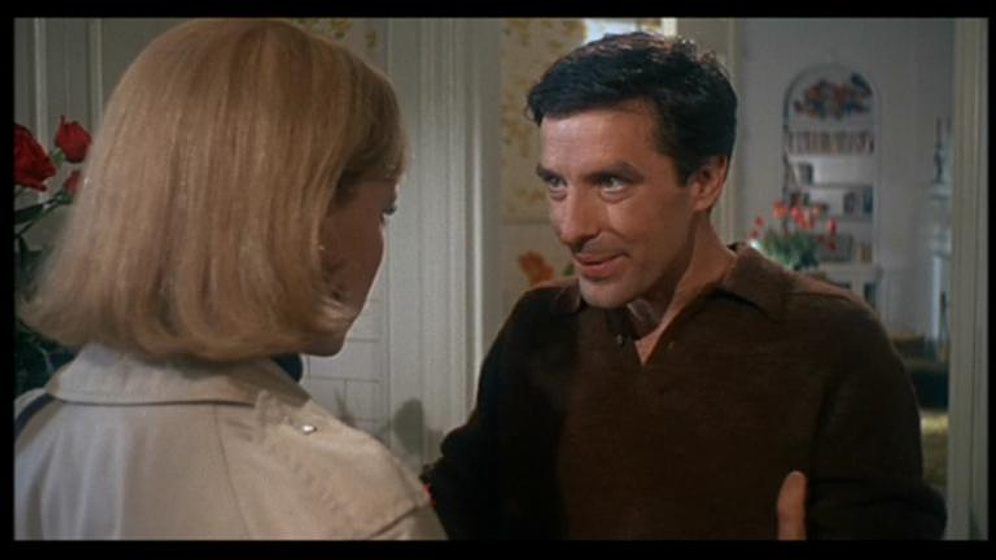 John Cassavetes y Mia Farrow en La Semilla del Diablo