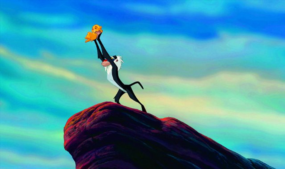 Imagen de El Rey León (Rafiki y Simba)