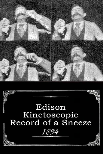 Poster de Edison Kinetoscopic Record of a Sneeze
