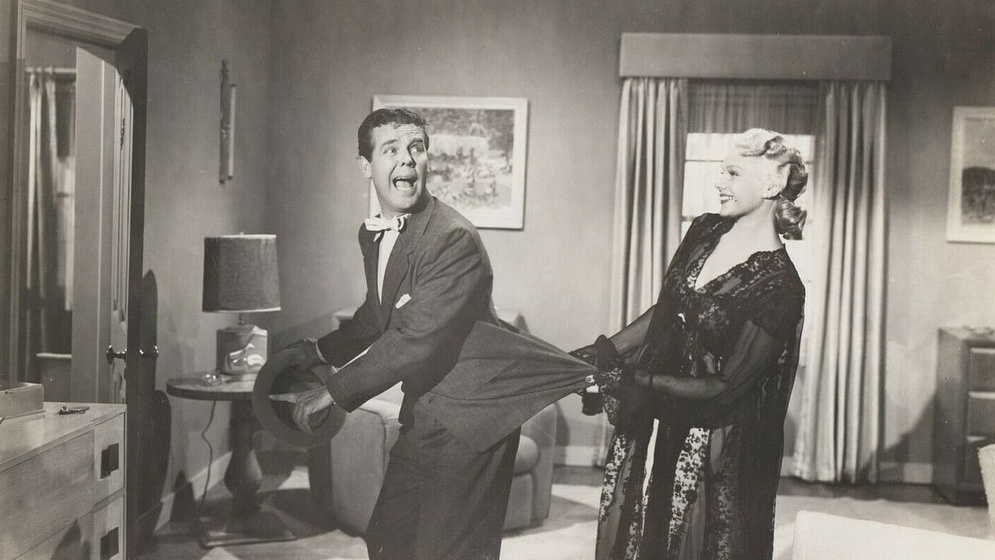 Arthur Lake y Penny Singleton en Beware of Blondie