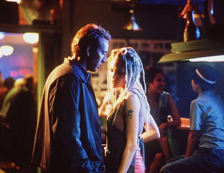 Nicolas Cage y Angelina Jolie en Gone in 60 Seconds