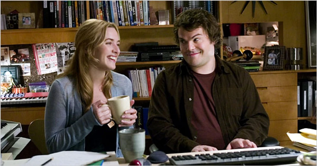 Jack Black y Kate Winslet en the-holiday-vacaciones