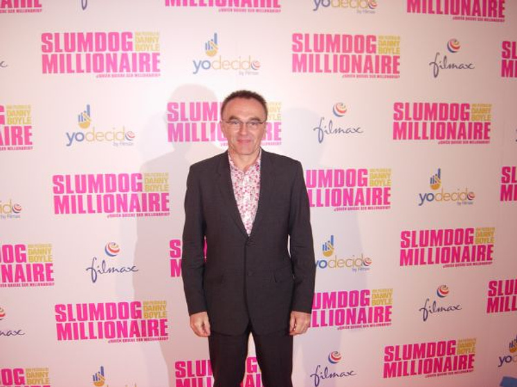 Danny Boyle en Slumdog millionaire (Photocall en Madrid. Febrero 2009)
