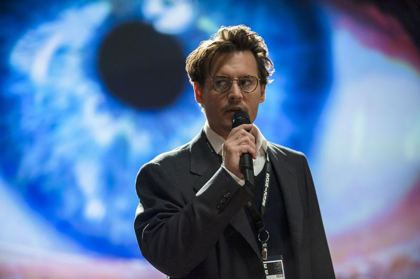 Johnny Depp en Transcendence