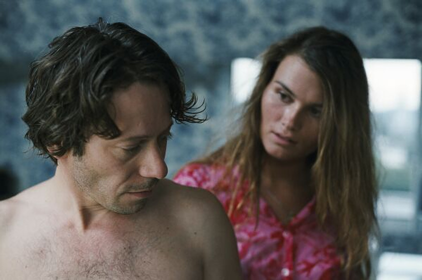 Mathieu Amalric en La Escafandra y la Mariposa