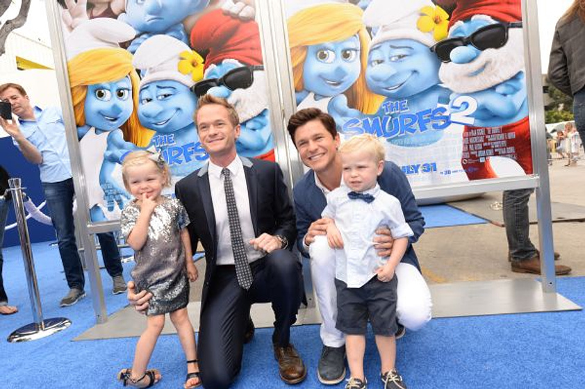 Neil Patrick Harris en Los Pitufos 2 (Premiere en Los Angeles. Julio 2013)