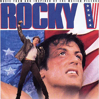 Carátula de la banda de sonido de Rocky V