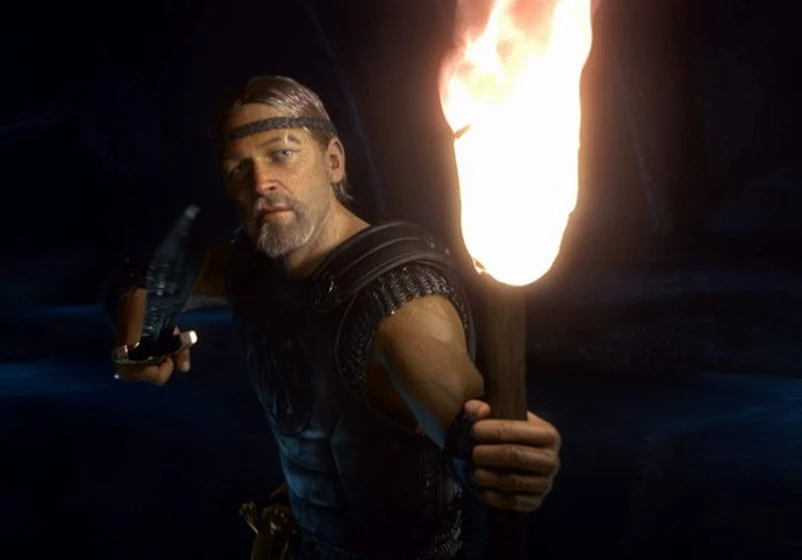 Ray Winstone en Beowulf