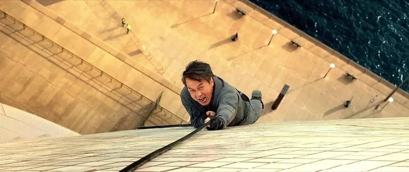 Jackie Chan en bleeding-steel