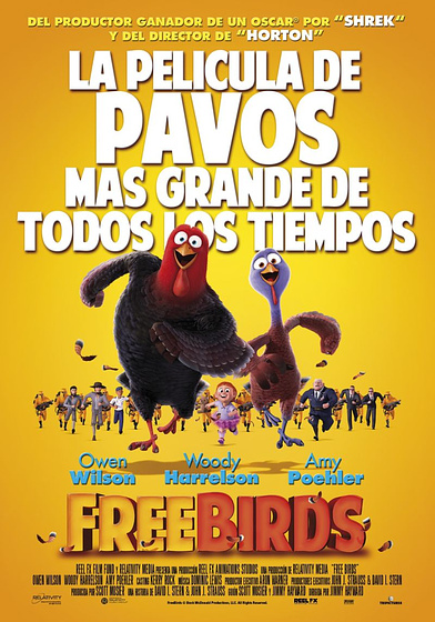 Imagen de Free Birds (Vaya Pavos) (Cartel teaser español)